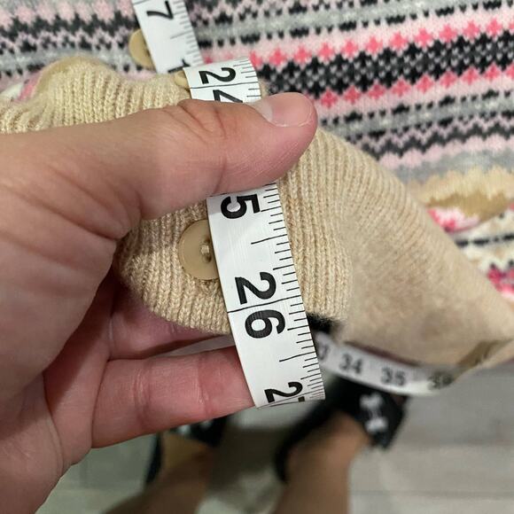 Talbots Lambs Wool Blend Cardigan Sweater Women's Size Large - Picture 7 of 7